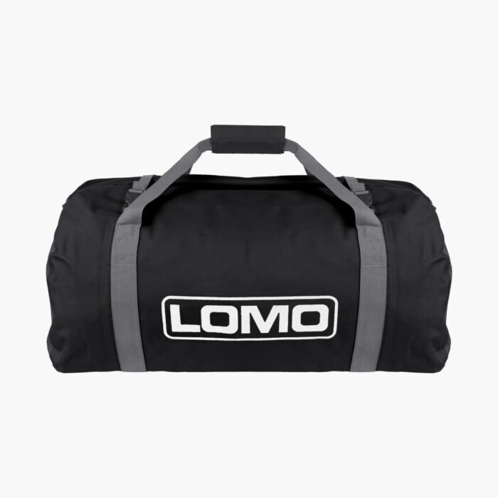40L Holdall Dry Bag Black Front View