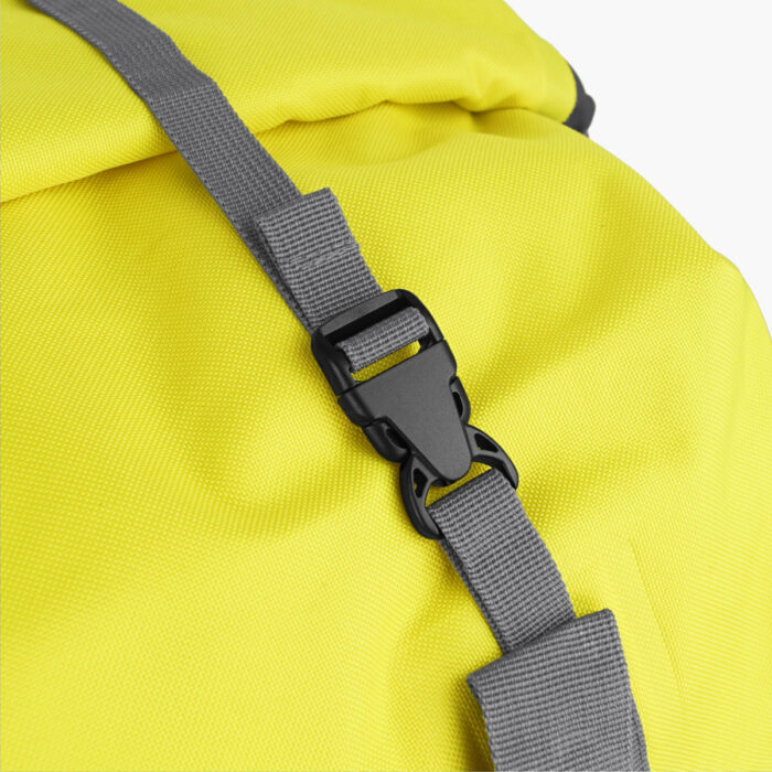 40L Holdall Dry Bag Yellow Top Secure Buckle