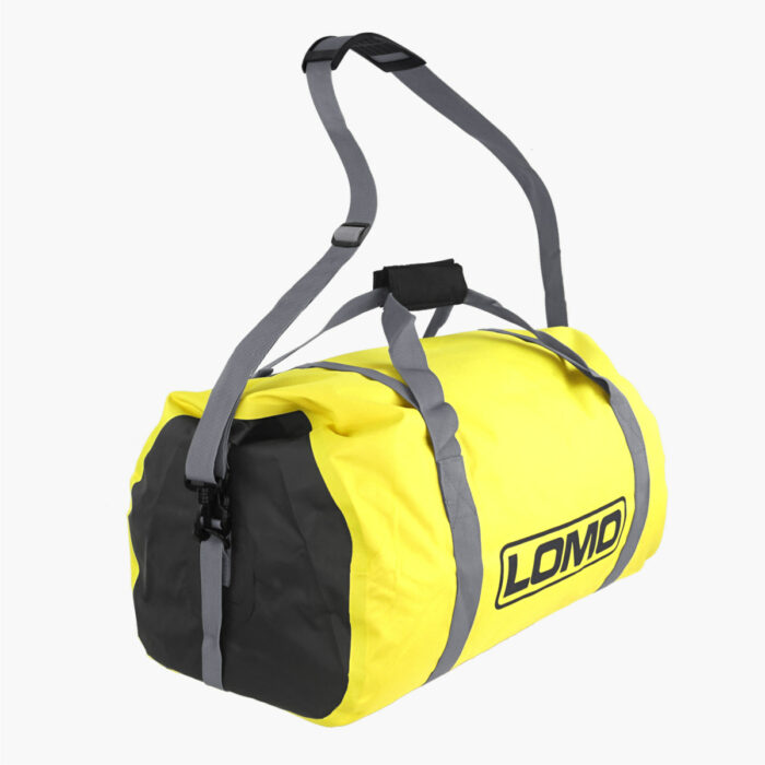 40L Holdall Dry Bag Yellow Carry Options