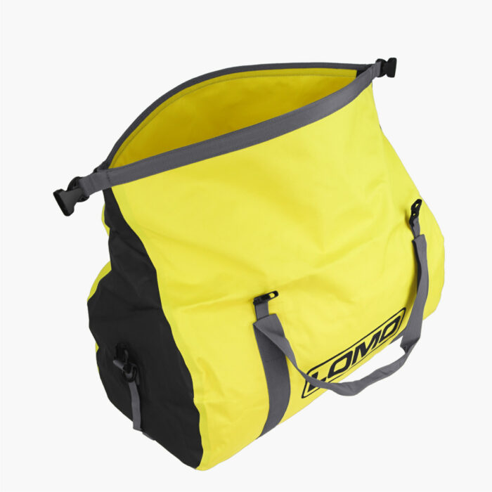 40L Holdall Dry Bag Yellow Open