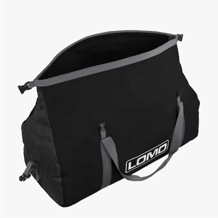 60L Holdall Dry Bag Black Wide Opening