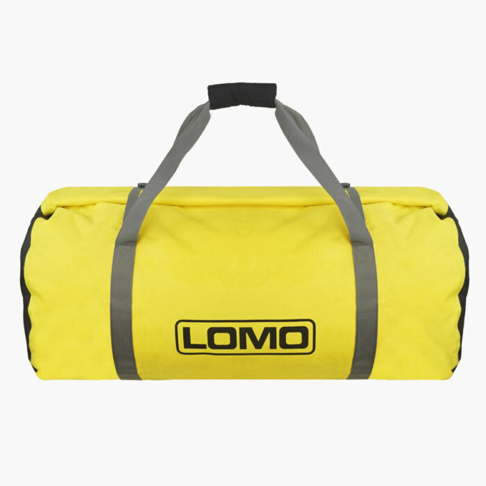 60L Holdall Dry Bag Yellow Front View