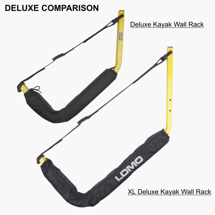 XL Deluxe Kayak Wall Rack Comparison