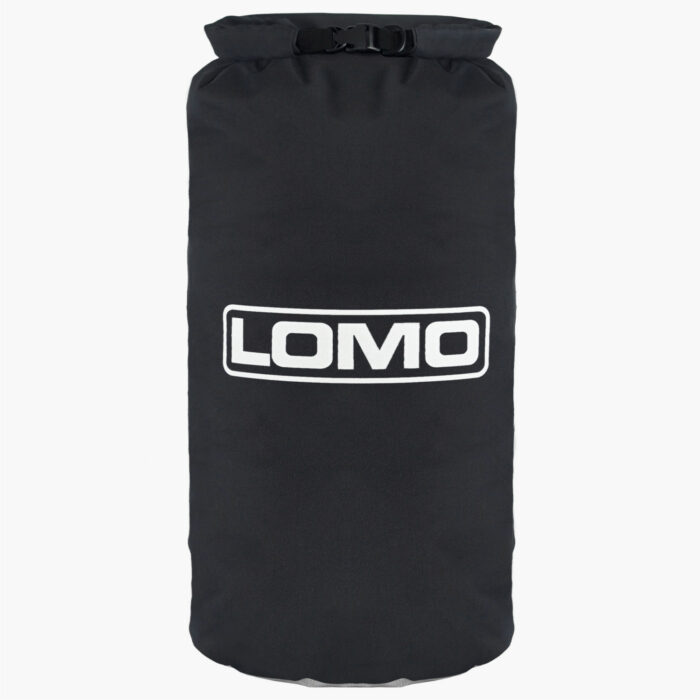 100L Dry Bag Black with Window Front View