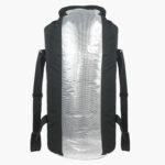 150L Dry Bag Black with Window Transparent Strip