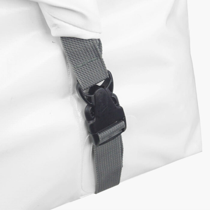 30L Dry Bag Holdall White Rolldown Buckles