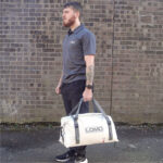 30L Dry Bag Holdall White Carried