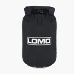 5L Dry Bag Black with Window Front View