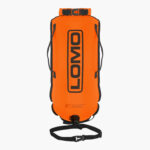 Dry Bag Tow Float Orange Front View
