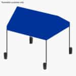 Gazebo Water Weights 4 Pack In Use