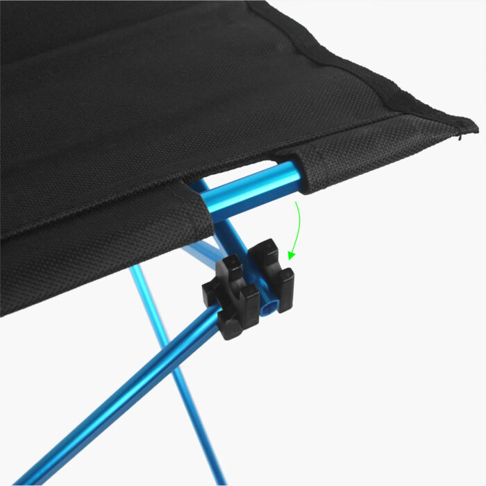 Lightweight Aluminium Folding Camping Table Attaching to Base