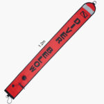 SMB 4 Divers Marker Buoy Red Size