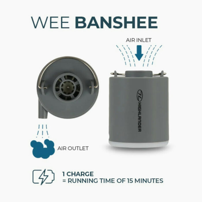 Highlander Wee Banshee Air Pump Product Details