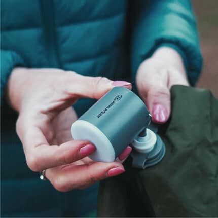 Highlander Wee Banshee Air Pump In Use