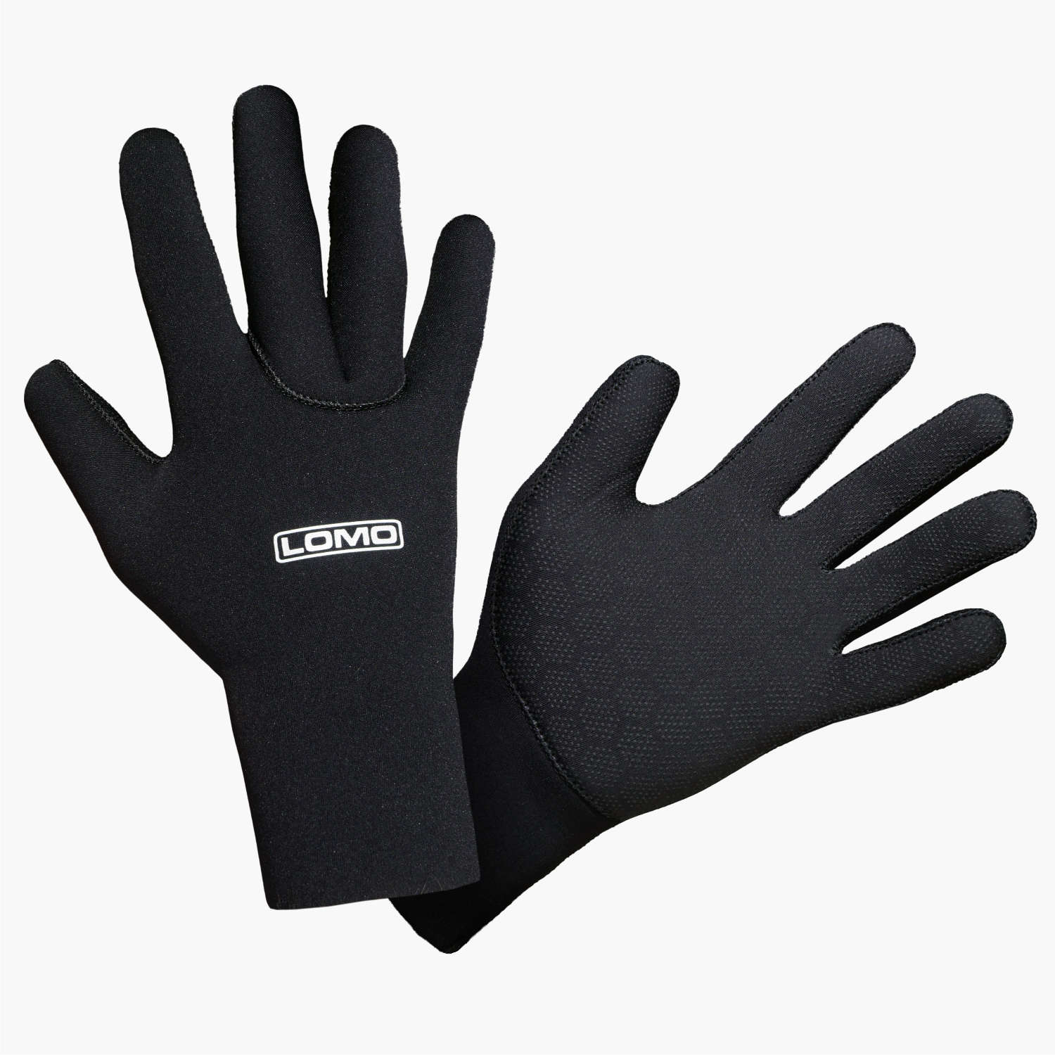 Lomo Super Stretch 2mm Neoprene Gloves - Black