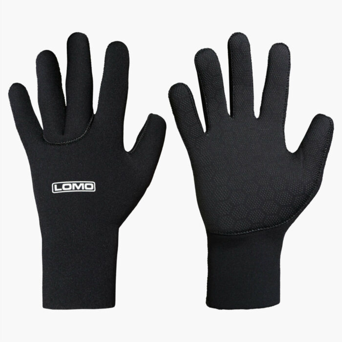 Super Stretch 2mm Gloves Front and Back View