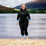 Nuotare 3/2mm Ladies Wetsuit On The Shore