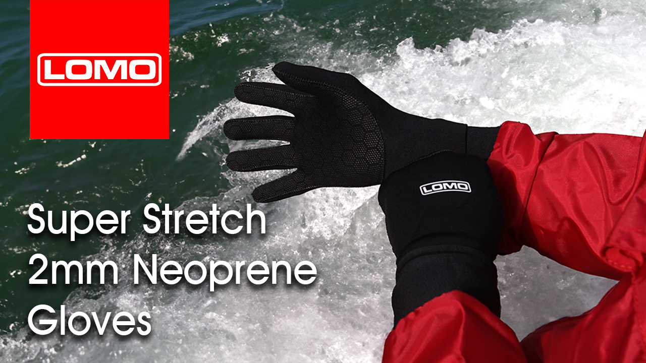 Super Stretch 2mm Neoprene Gloves  Lomo Watersport UK. Wetsuits, Dry Bags  & Outdoor Gear.