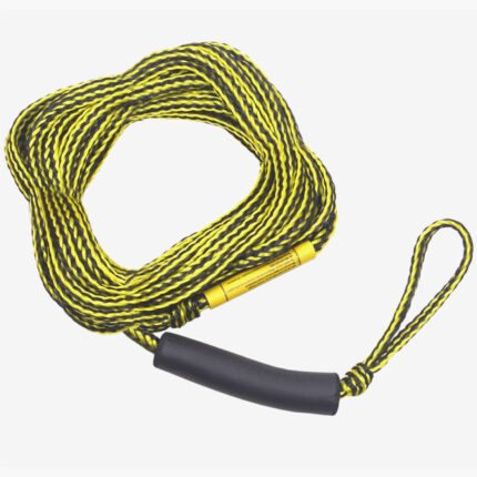 Waterski Two Rope Yellow and Black with Handle