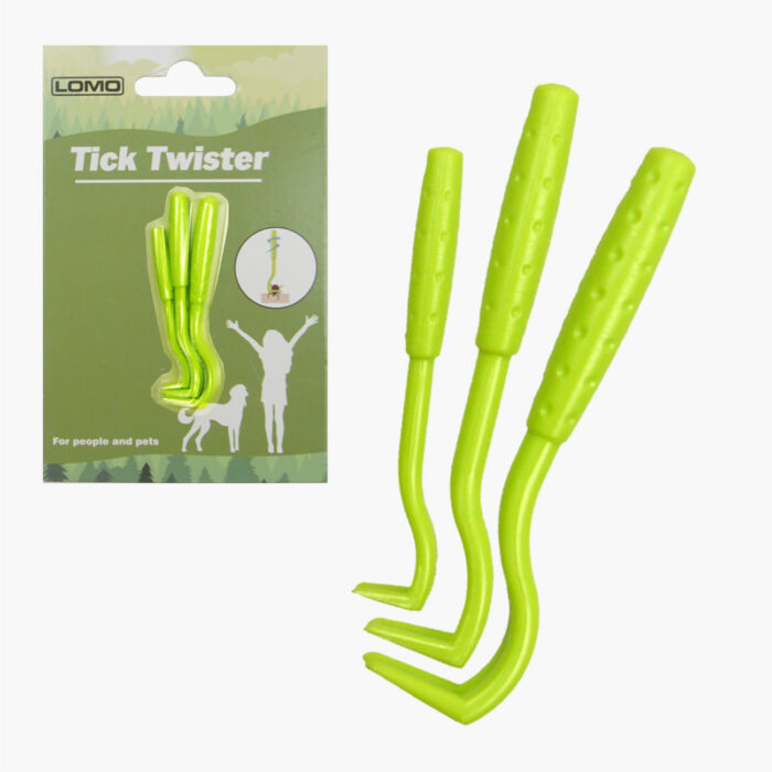 Lomo Twist Tick Remover Tools with Packaging