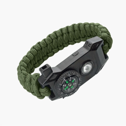 Paracord Bracelet with Compass Main Image