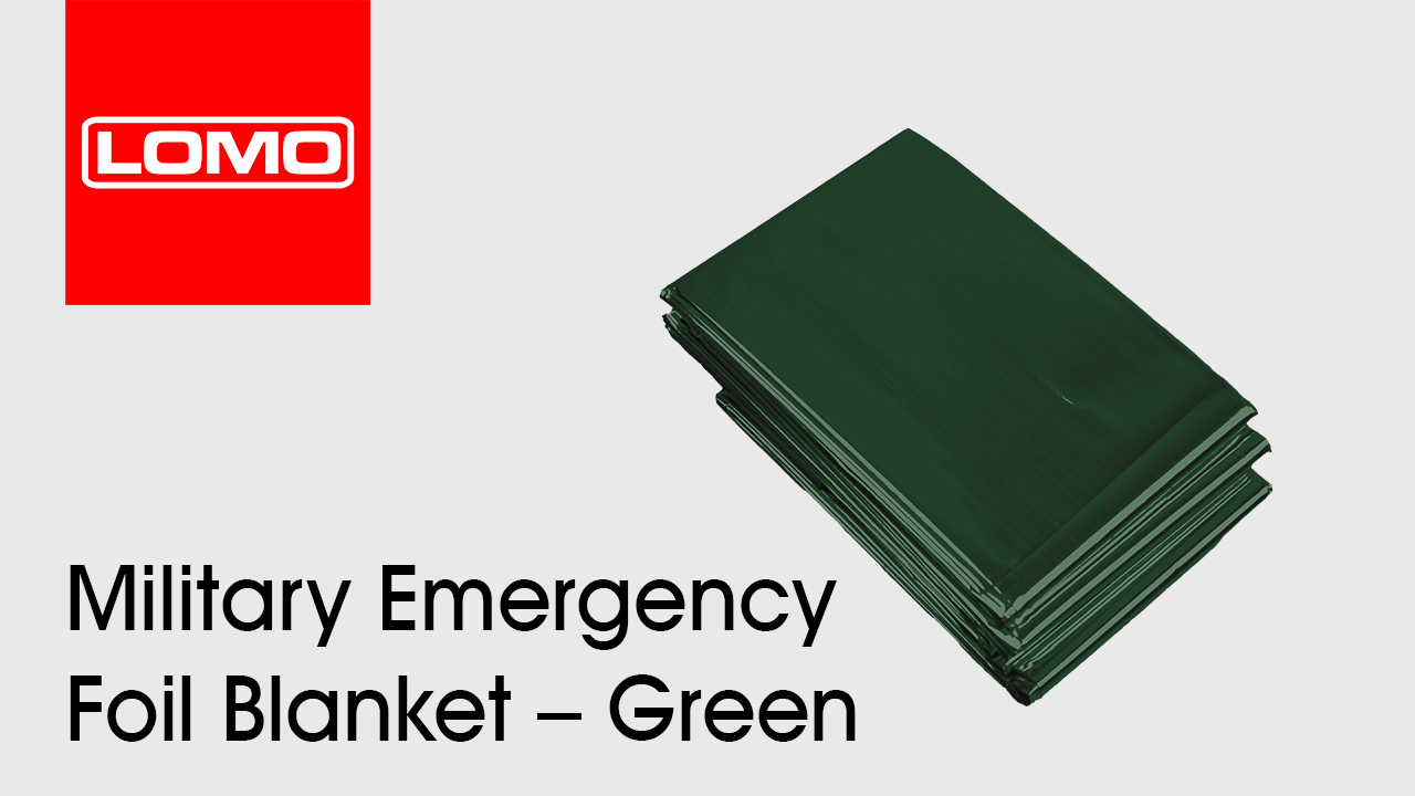 Military Green Emergency Foil Blanket