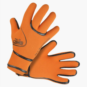 Swimming Triathlon Gloves Orange Main Image