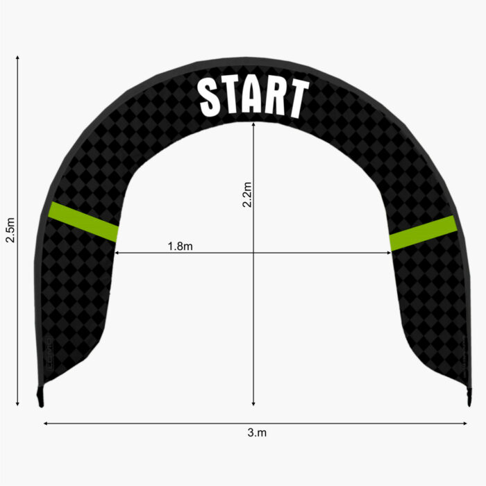 Start Line Event Archway Flag Dimensions