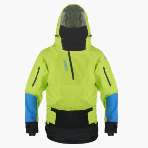 Avast Dry Cag Front View with Hood and Face Flap