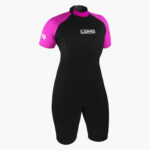 Womens Delta Shorty Wetsuit Front Angle