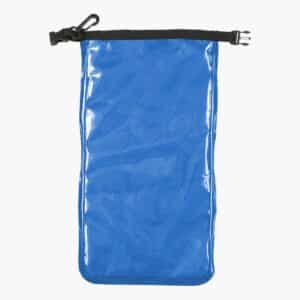 Flat Dry Bag with Viewing Window - Blue