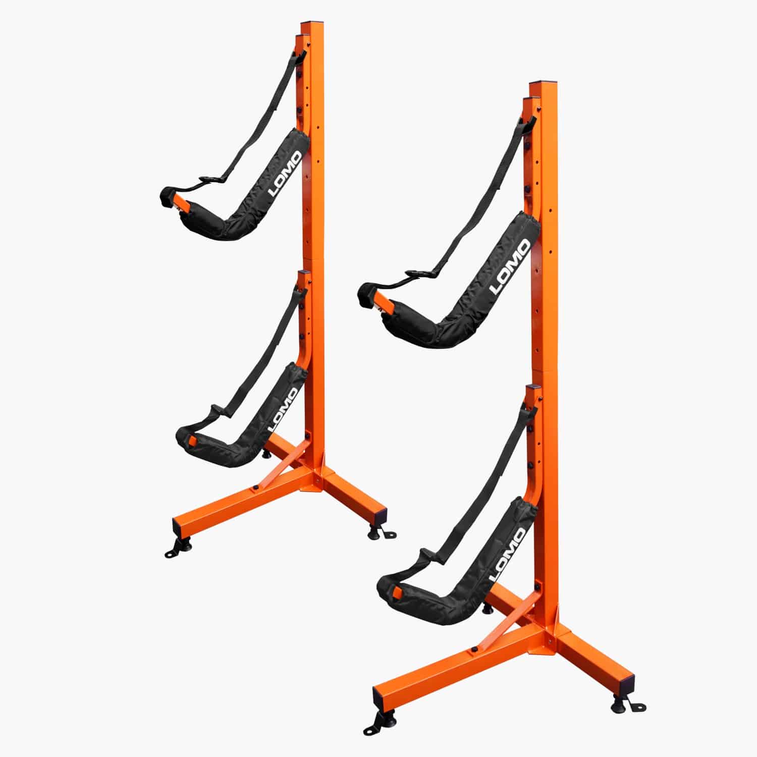 Floor Standing 2 Kayak Rack - Orange Floor Standing 2 Kayak Rack - Orange
