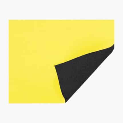 SMALL Neoprene Sheets 3mm Double Lined 230mm x 300mm - YELLOW