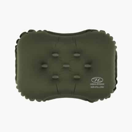 Highlander Nap Pak Camping Air Pillow - Olive