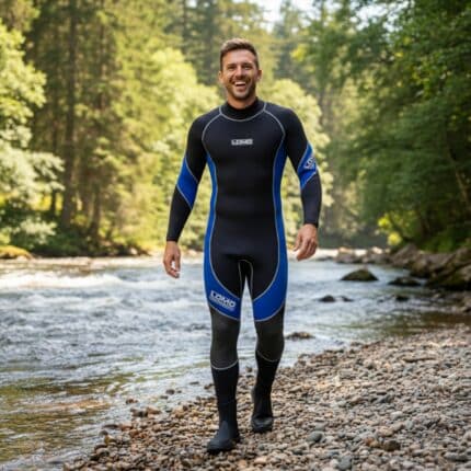 Hurricane CX 3mm Wetsuit - Outdoor Centre Wetsuit on Model