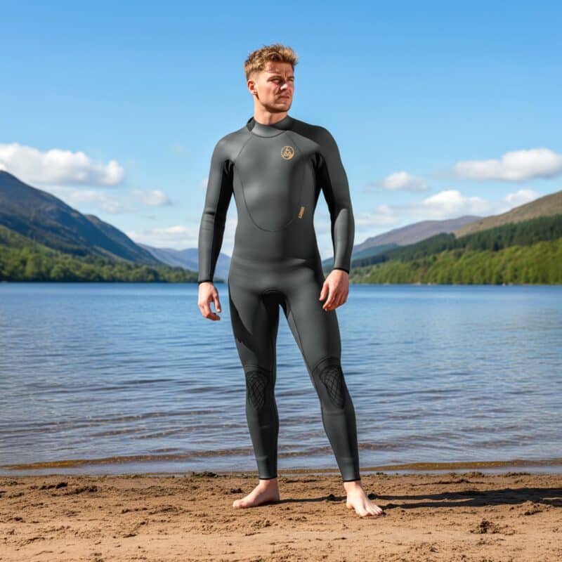 Octane 5mm Wetsuit on Model