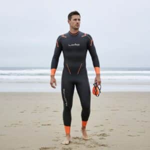Nuotare 3/2mm Men's Swimming Wetsuit on Model