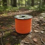 7 Strand 550 Paracord - 100m Orange in Outdoor Setting