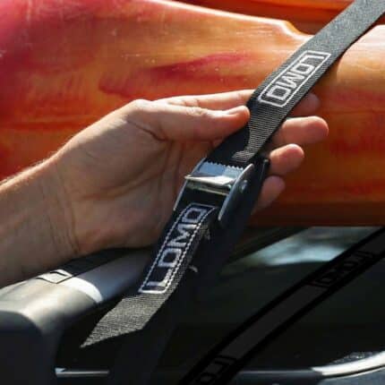 25mm Kayak Roof Rack Strap - 5M in Use