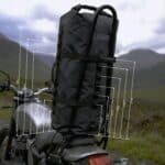 40L Motorcycle Sissy Bar Dry Bag Webbing Loop Distance From Base