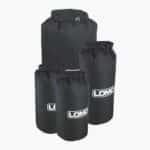 Large Army Recruit Dry Bag Pack Black with Window Bags