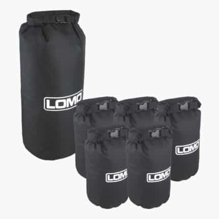Small Army Recruit Dry Bag Pack Black with Window Bags