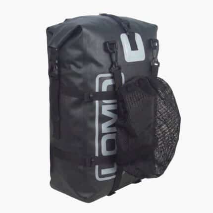 39L Dry Bag Rucksack with Helmet Carrier - Black