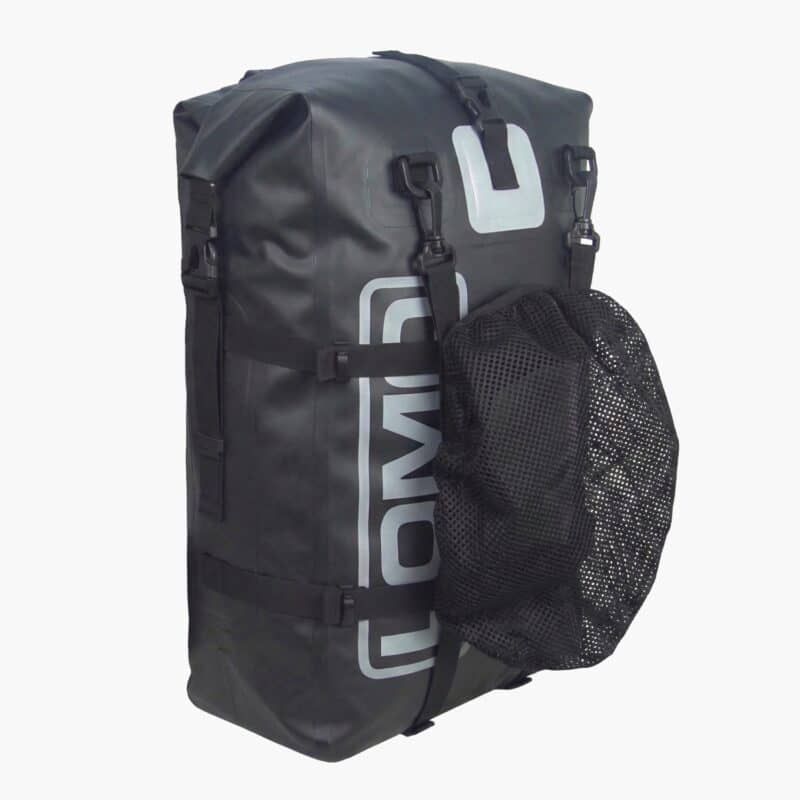 39L Dry Bag Rucksack with Helmet Carrier - Black