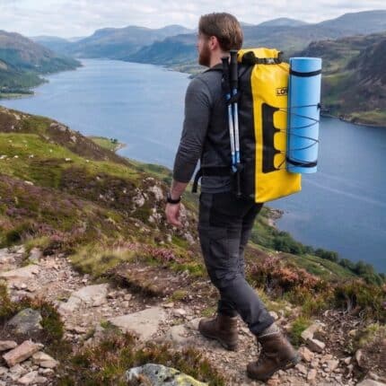 55L Dry Bag Rucksack Outdoors Example