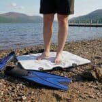 Fin Bag - Changing Mat Bag Beign Used as Changing Mat