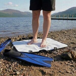 Fin Bag - Changing Mat Bag Beign Used as Changing Mat