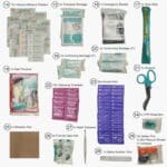 Outdoor First Aid Kit - 213 Piece kit contents part 2