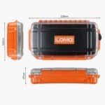 Drybox 24 - Large Flat Dry Box - Transparent Lid External Dimensions