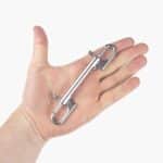 Stainless Steel Double Ended Snap Hook - 125mm Size Example